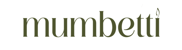 Mumbetti logo in green on a white background